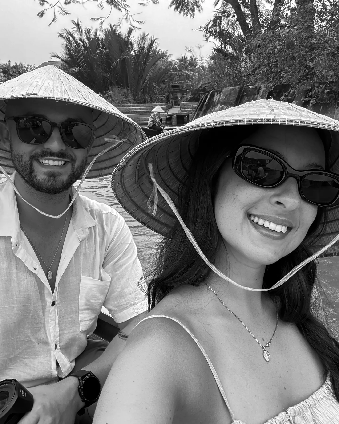 Faye and Liam travelling in Vietnam