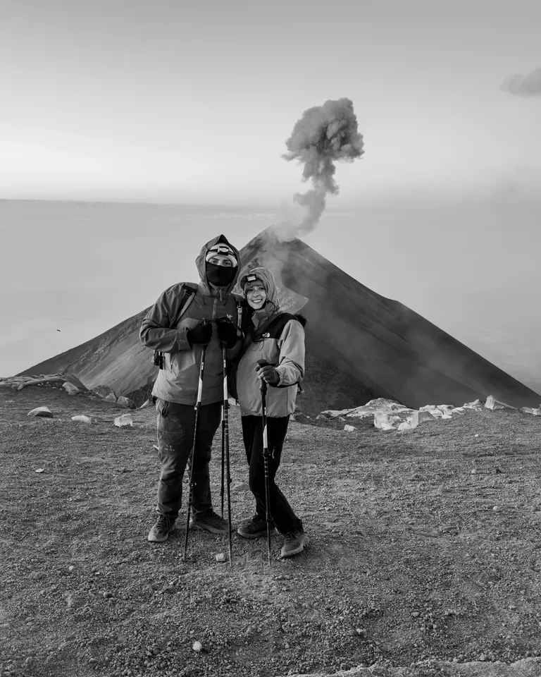 Faye and Liam together in Guatemala