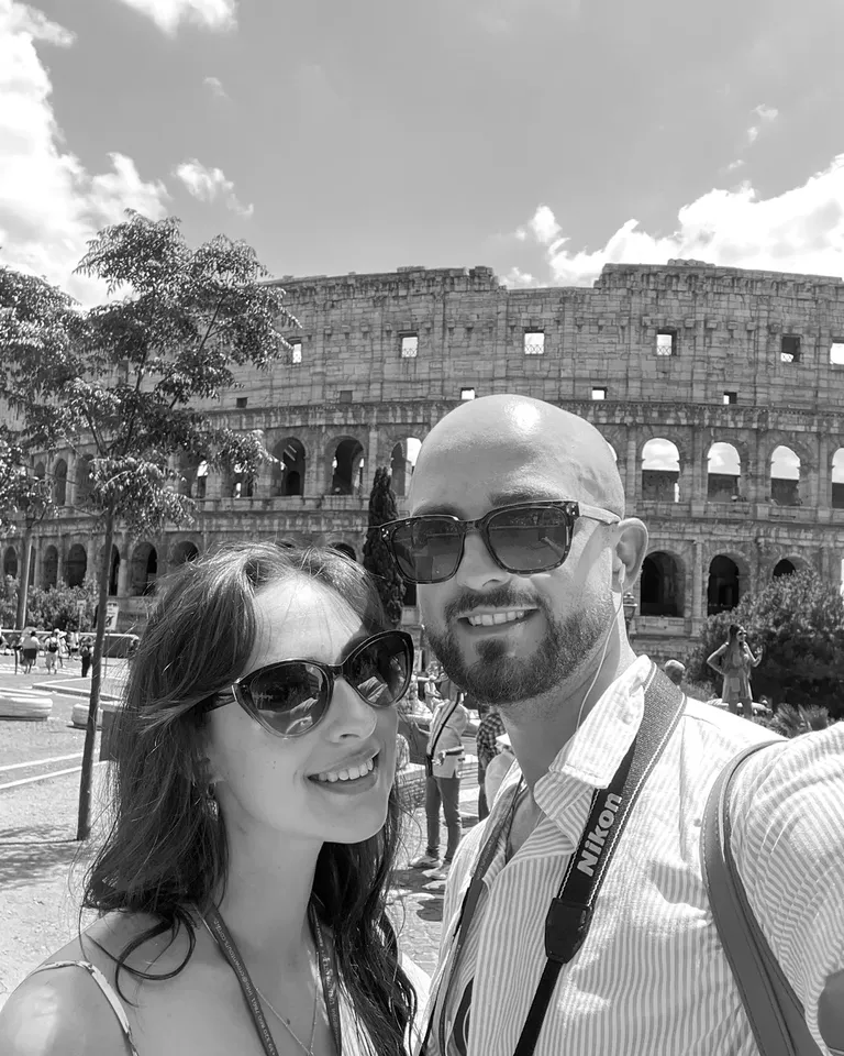 Faye and Liam photo in Italy