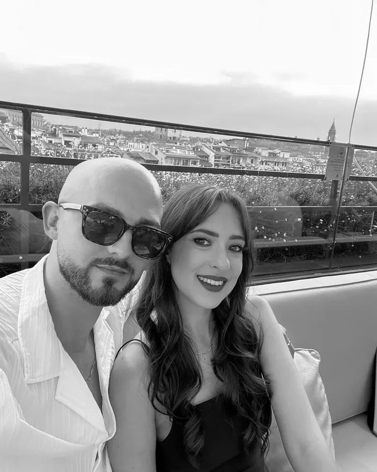Faye and Liam photo in Italy