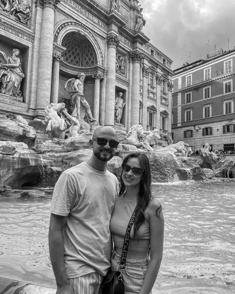 Faye and Liam photo in Italy