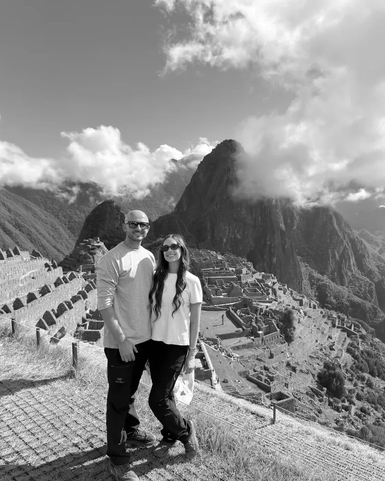 Faye and Liam together in Peru