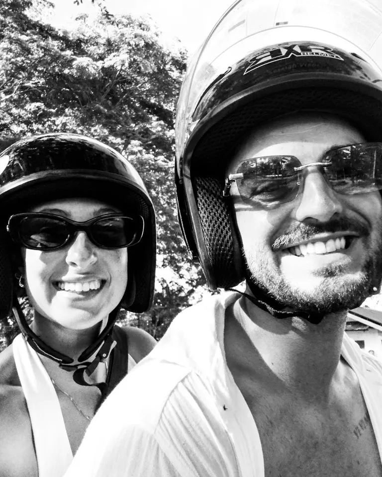 Faye and Liam together in Thailand
