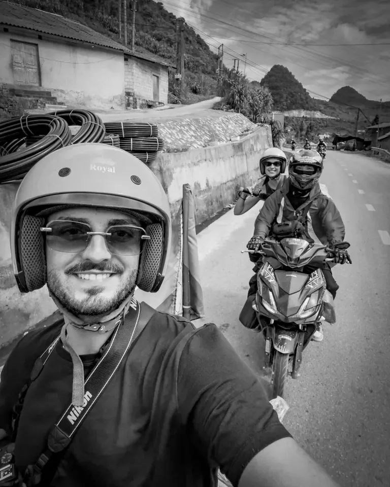 Faye and Liam together in Vietnam