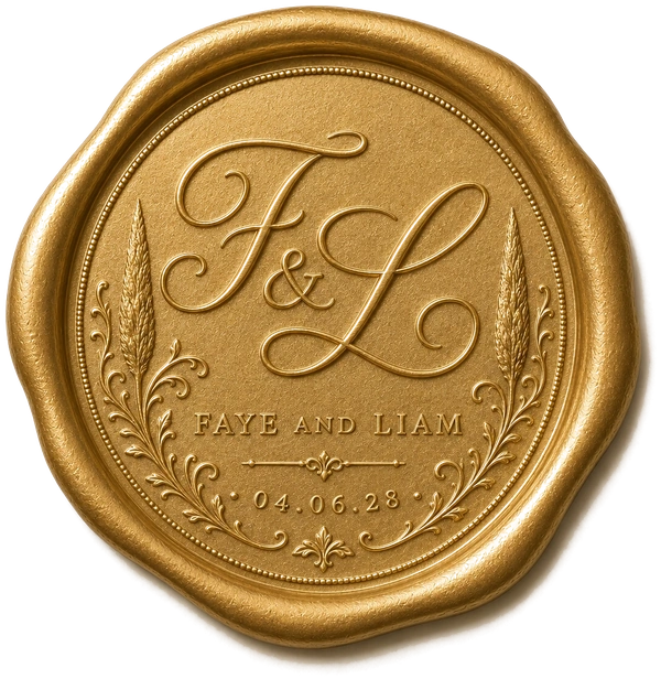 Faye and Liam monogram